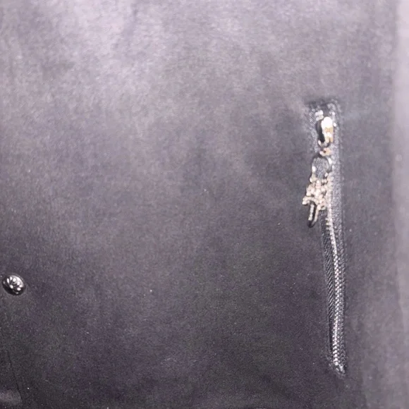 Chrome Black Embroidered Men's Jacket - Picture 2 of 4